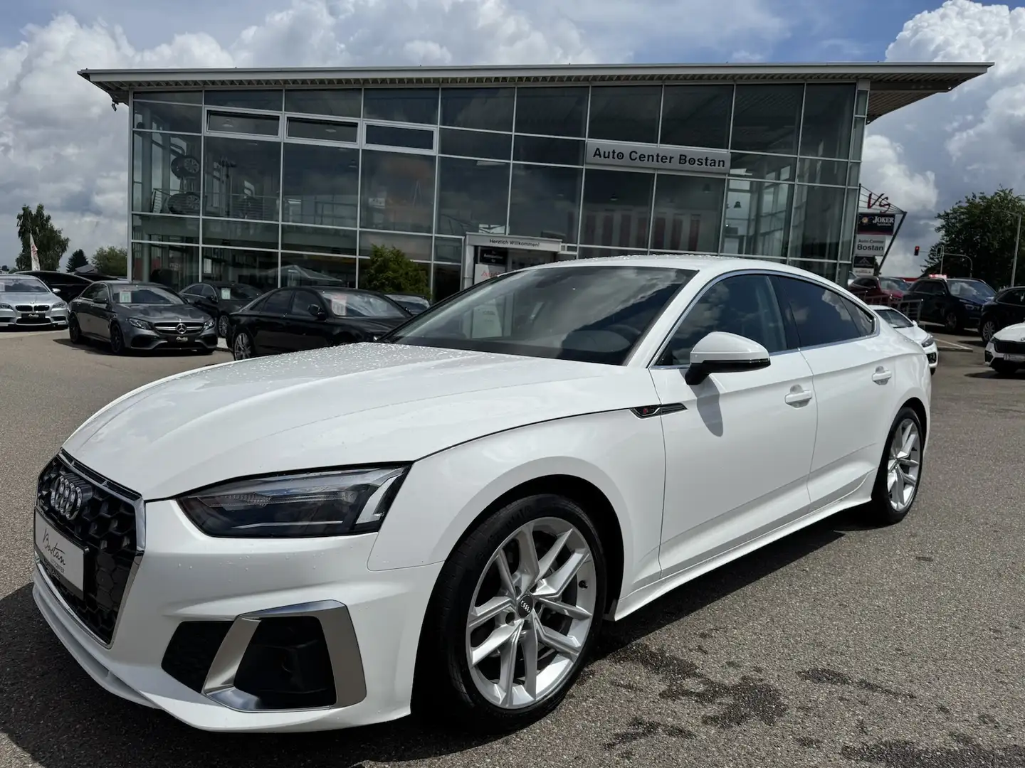 Audi A5 40 TFSI S-LINE/LEDER/KAMERA/NAVI/ACC/1.HAND Weiß - 2
