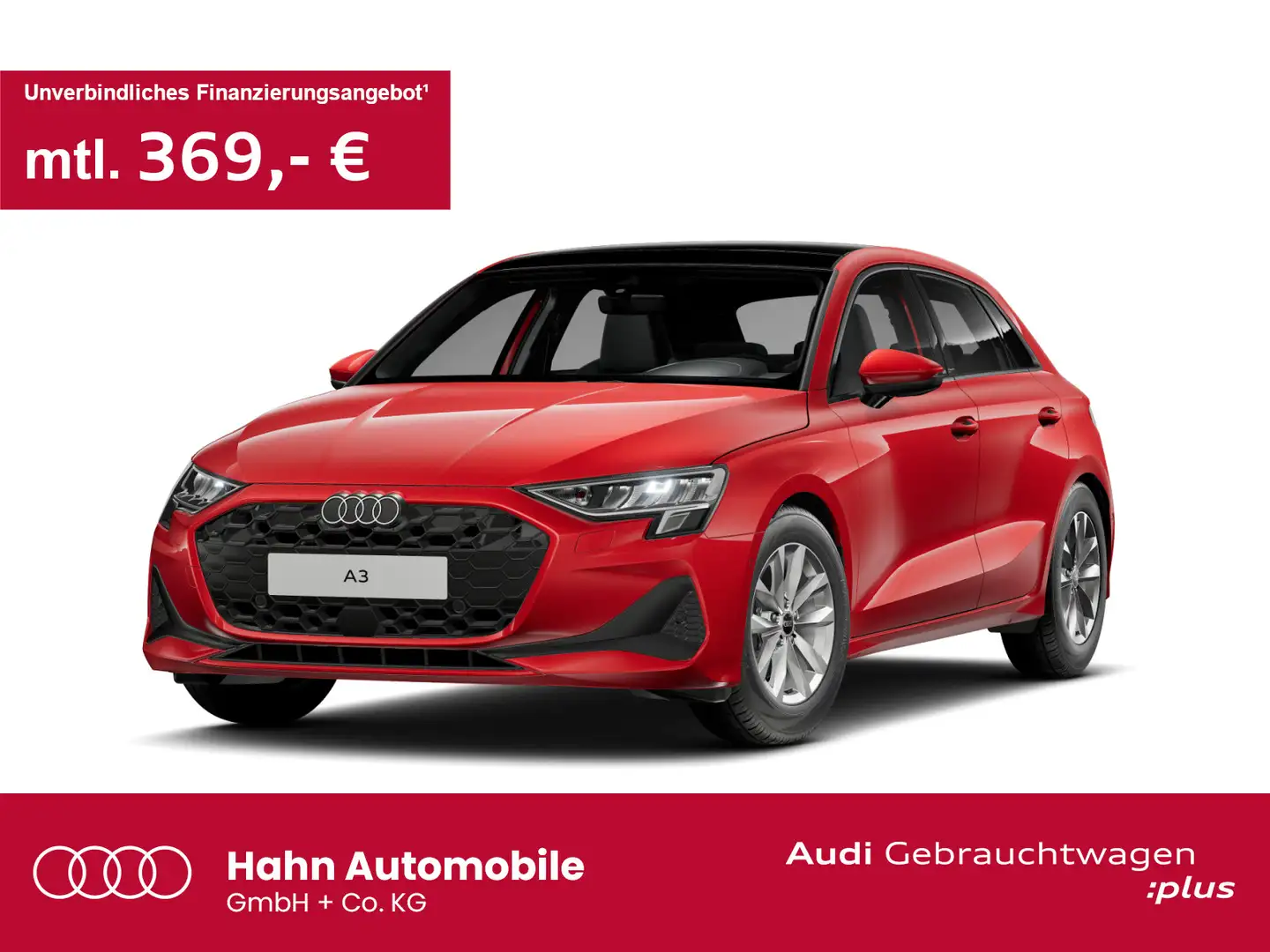 Audi A3 30 TFSI Pano Navi PDC LED Virtual Rot - 1