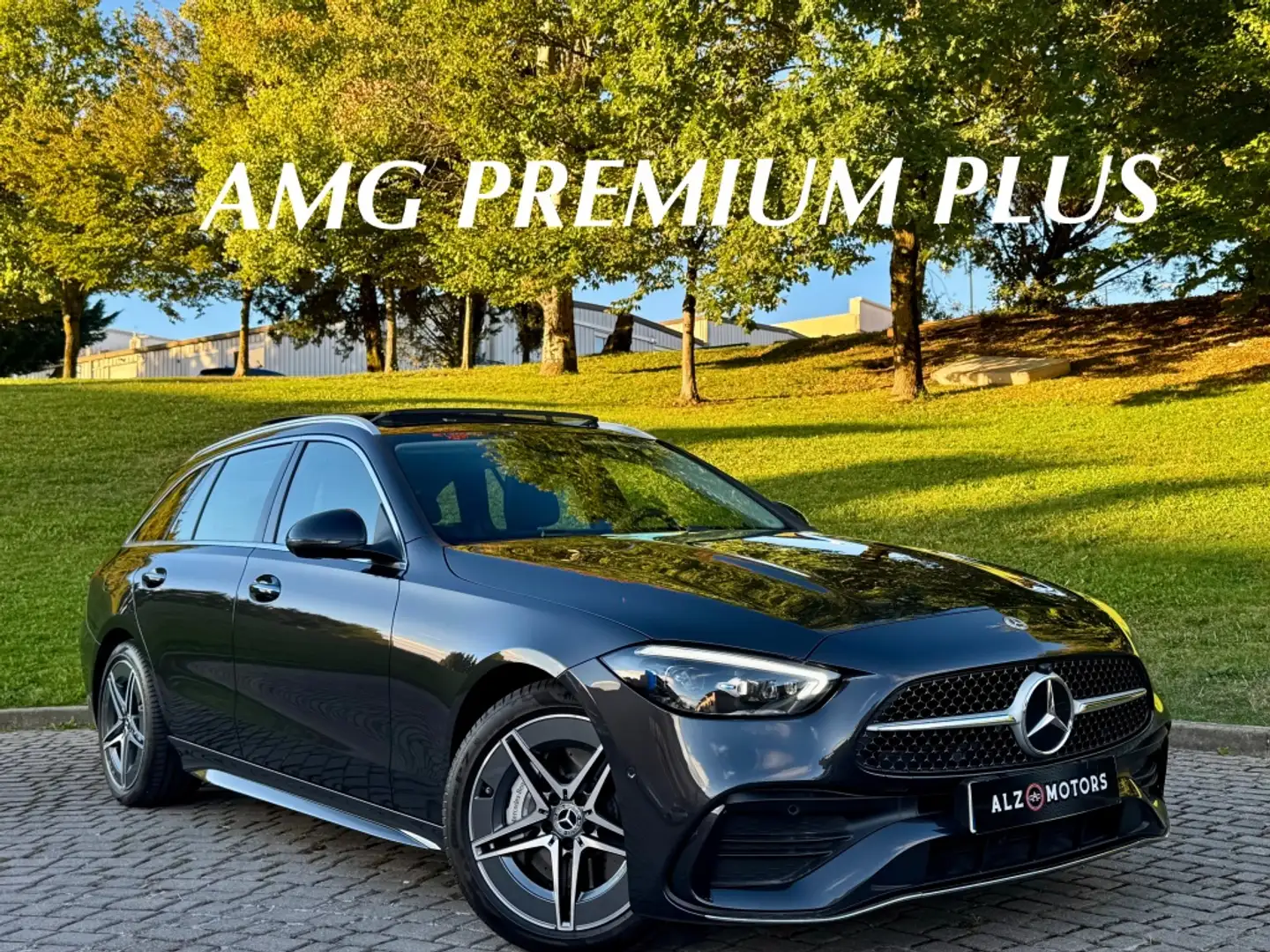 Mercedes-Benz C 220 Estate 220d 9G-Tronic Gris - 1