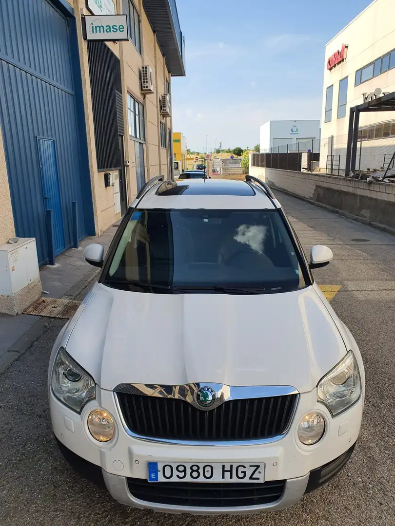 Skoda Yeti 2.0TDI Elegance DSG 4x4 125kW Blanc - 2