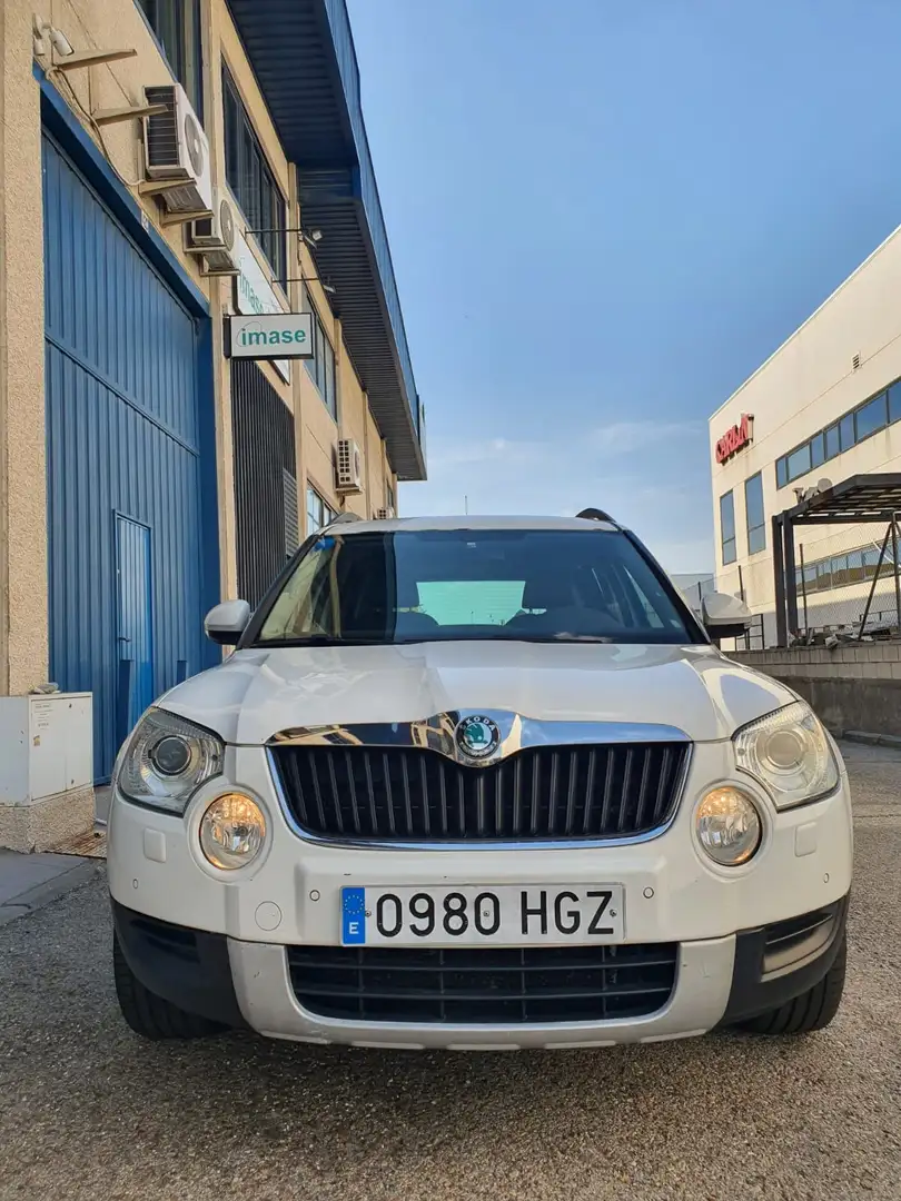Skoda Yeti 2.0TDI Elegance DSG 4x4 125kW Blanc - 1