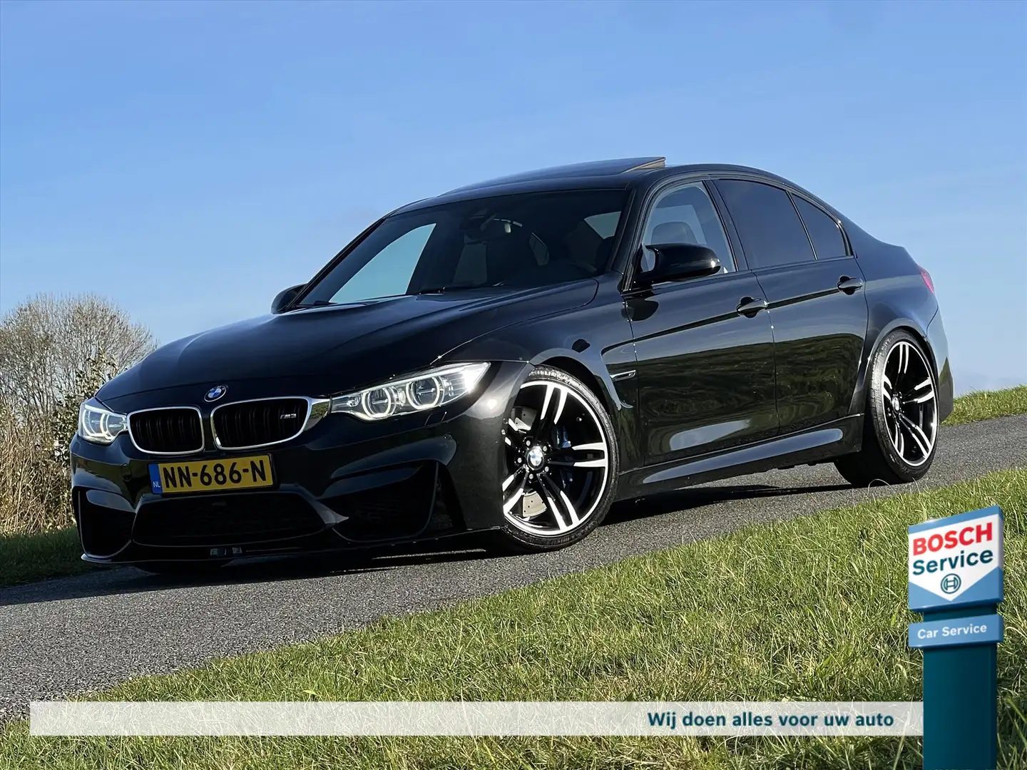 BMW M3 F80 431PK / Schuif-kantel dak / Harman/Kardon / He Zwart - 1