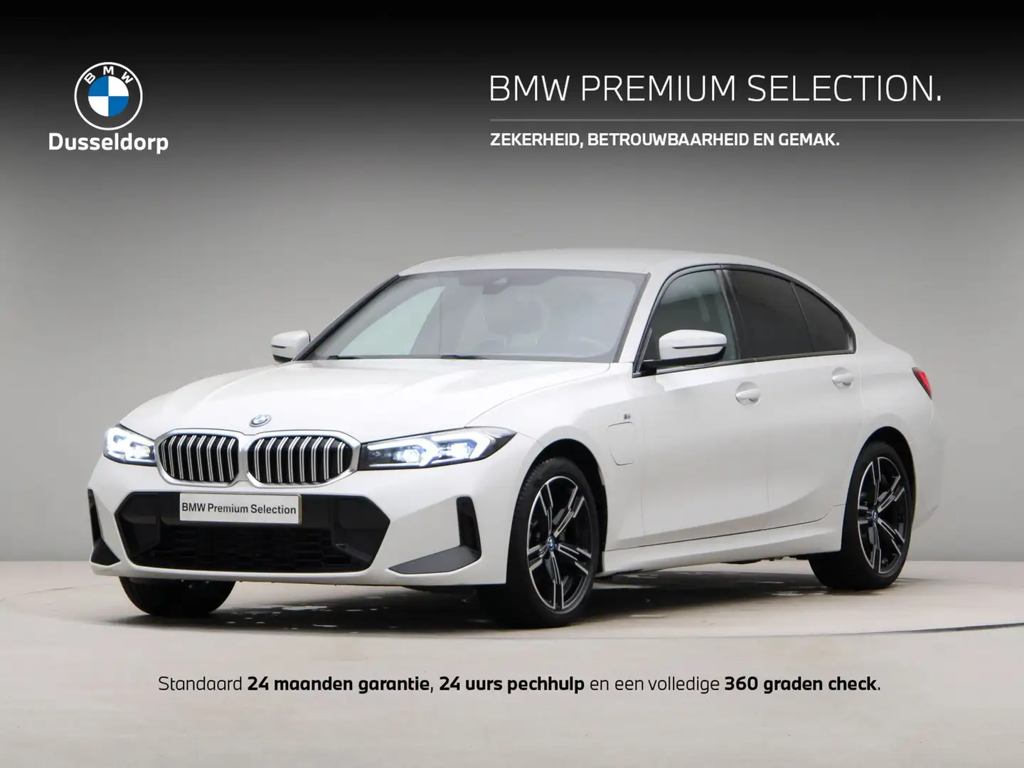 BMW 320 3 Serie 320e Sedan M-Sport Aut Hybrid Wit - 1