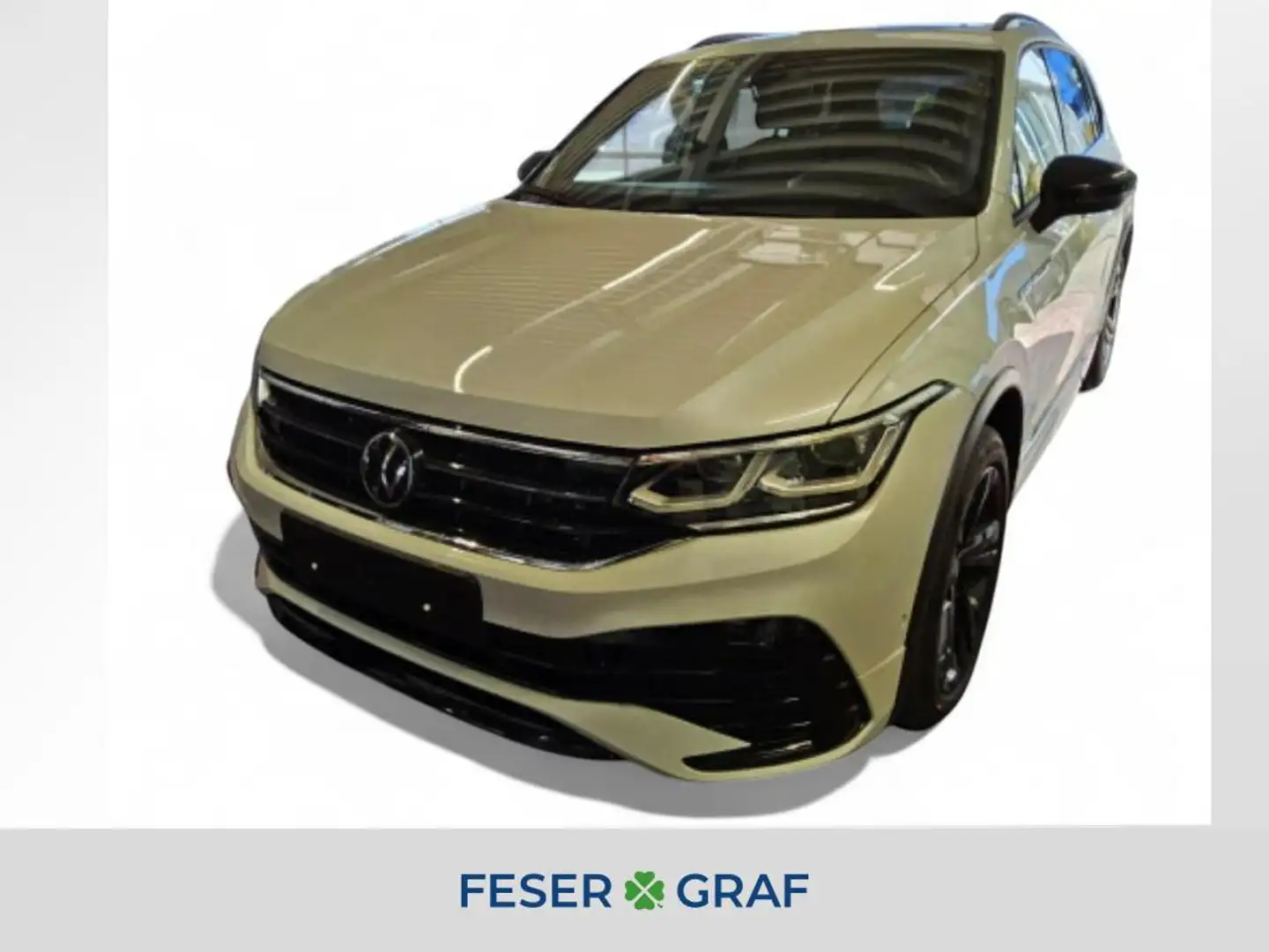 Volkswagen Tiguan Allspace 2.0 TDI R-Line 4Motion DSG/LED/Pano/Area View/Sitz Weiß - 1