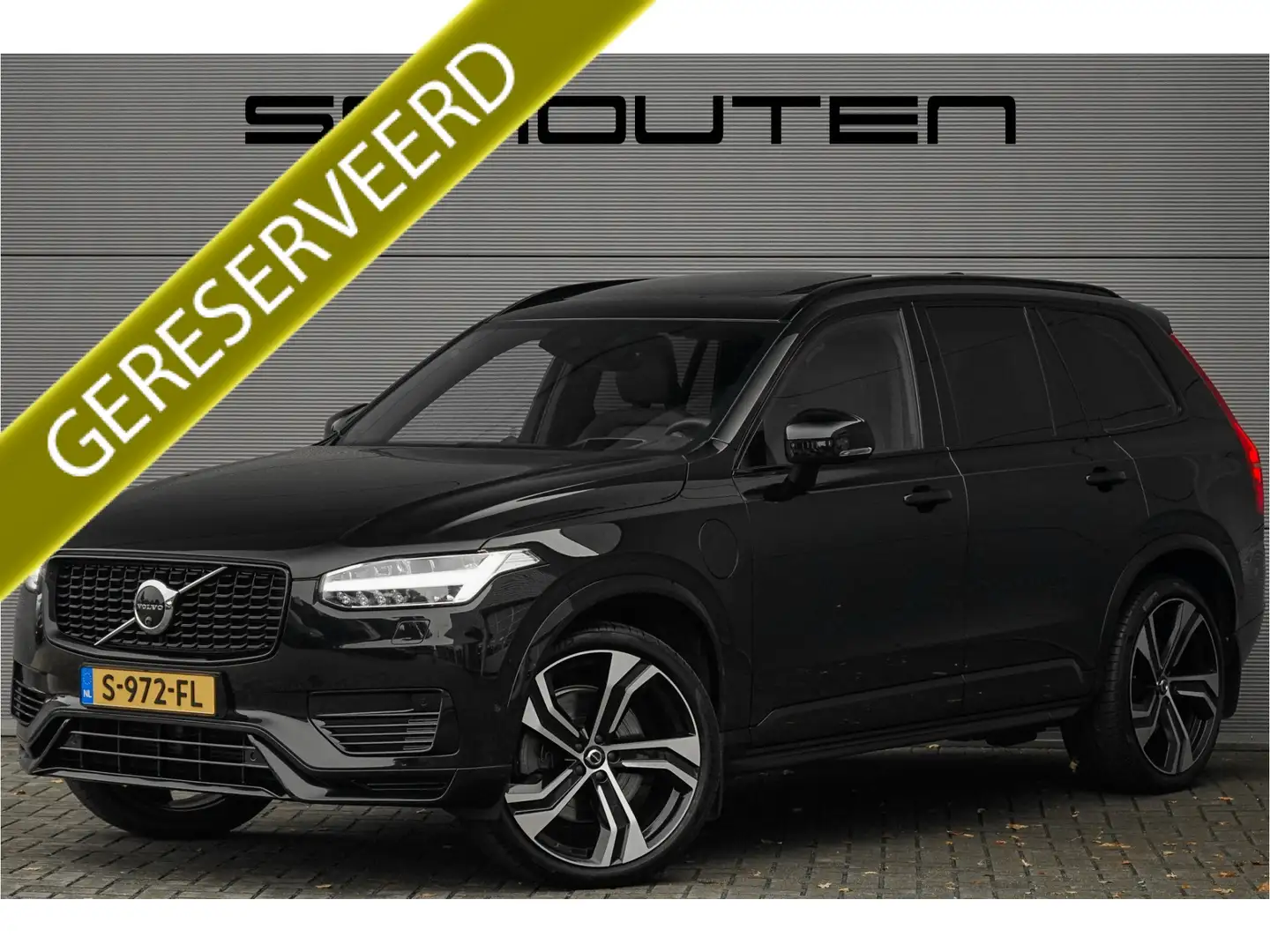 Volvo XC90 2.0 T8 Recharge AWD R-Design Pano HUD B&W Trekhaak Noir - 1