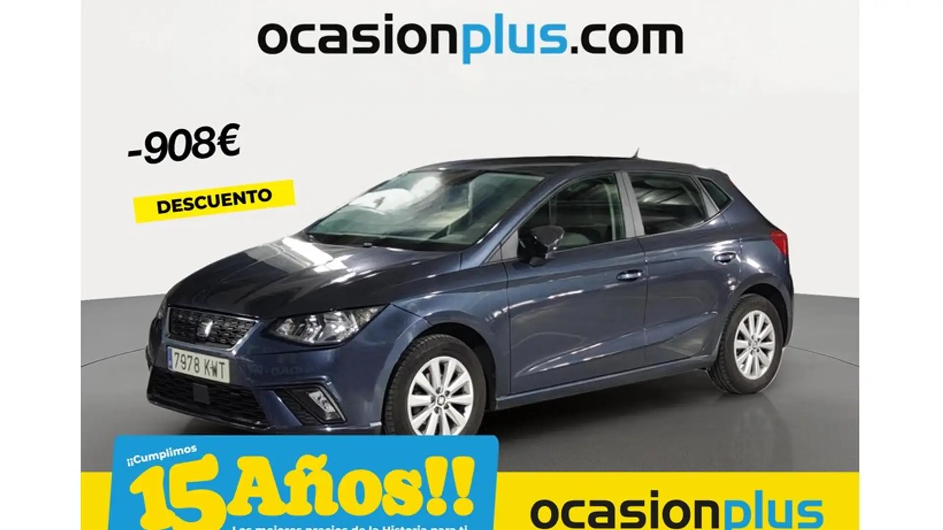 SEAT Ibiza 1.0 MPI S&S Style 80 Gris - 1