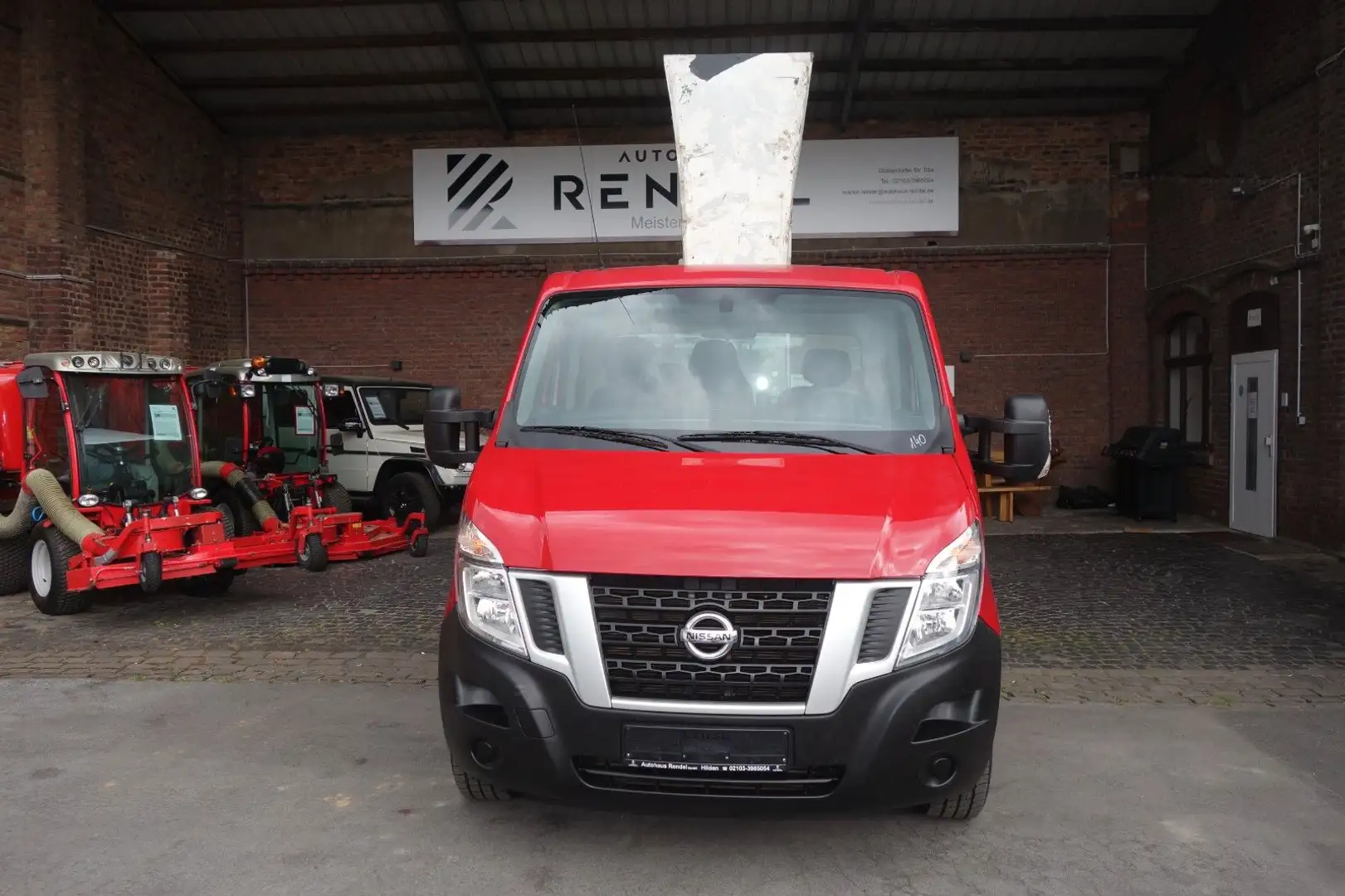 Nissan NV 400 Pritsche L2 H1 TüvNeu Werbefahrzeug ! Rouge - 2