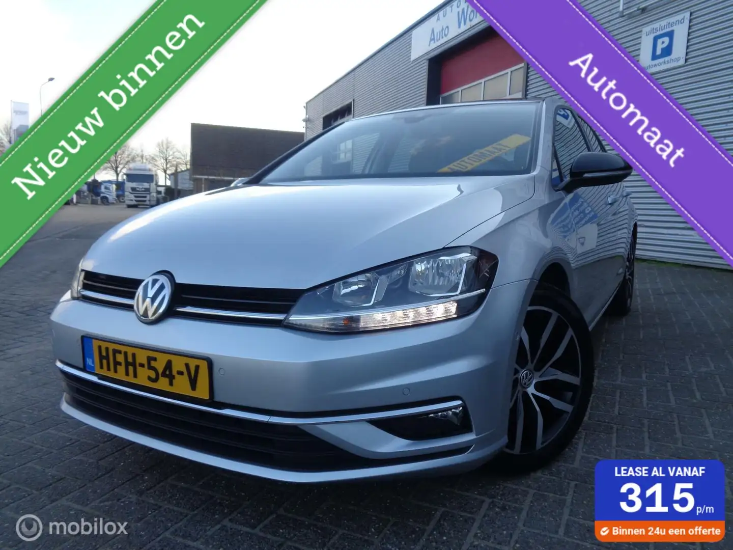 Volkswagen Golf 1.5 TSI IQ-Drive/Airco/ECC/Panorama dak/LED/Navi/C Argento - 1