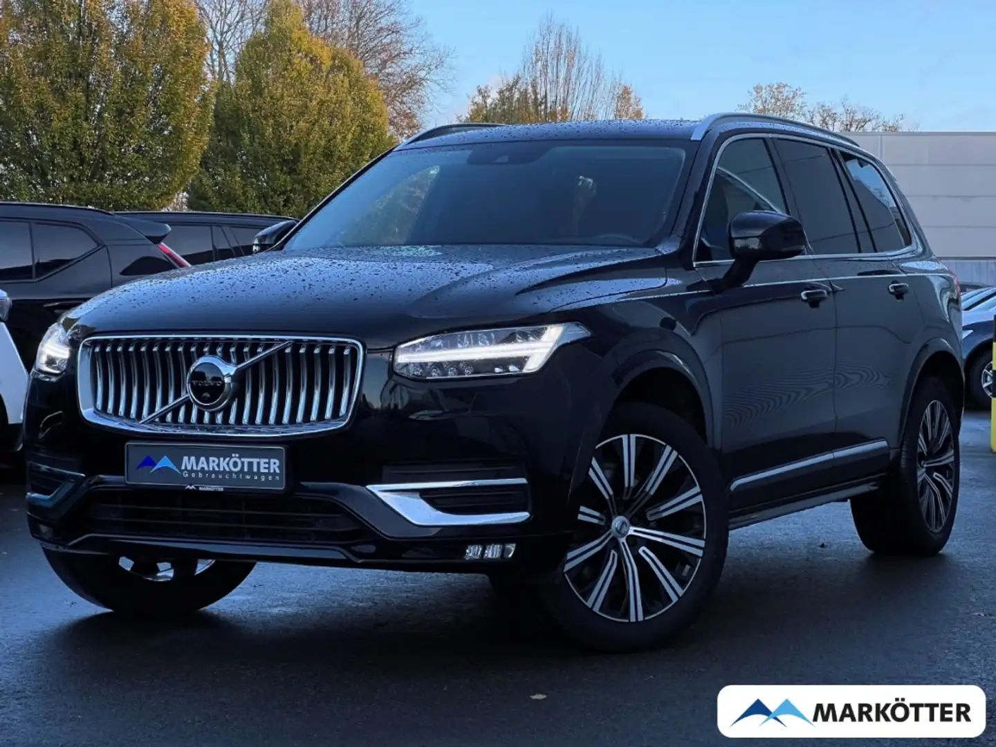 Volvo XC90 B5 AWD Inscription AHK/360CAM/PANO/BLIS Noir - 1