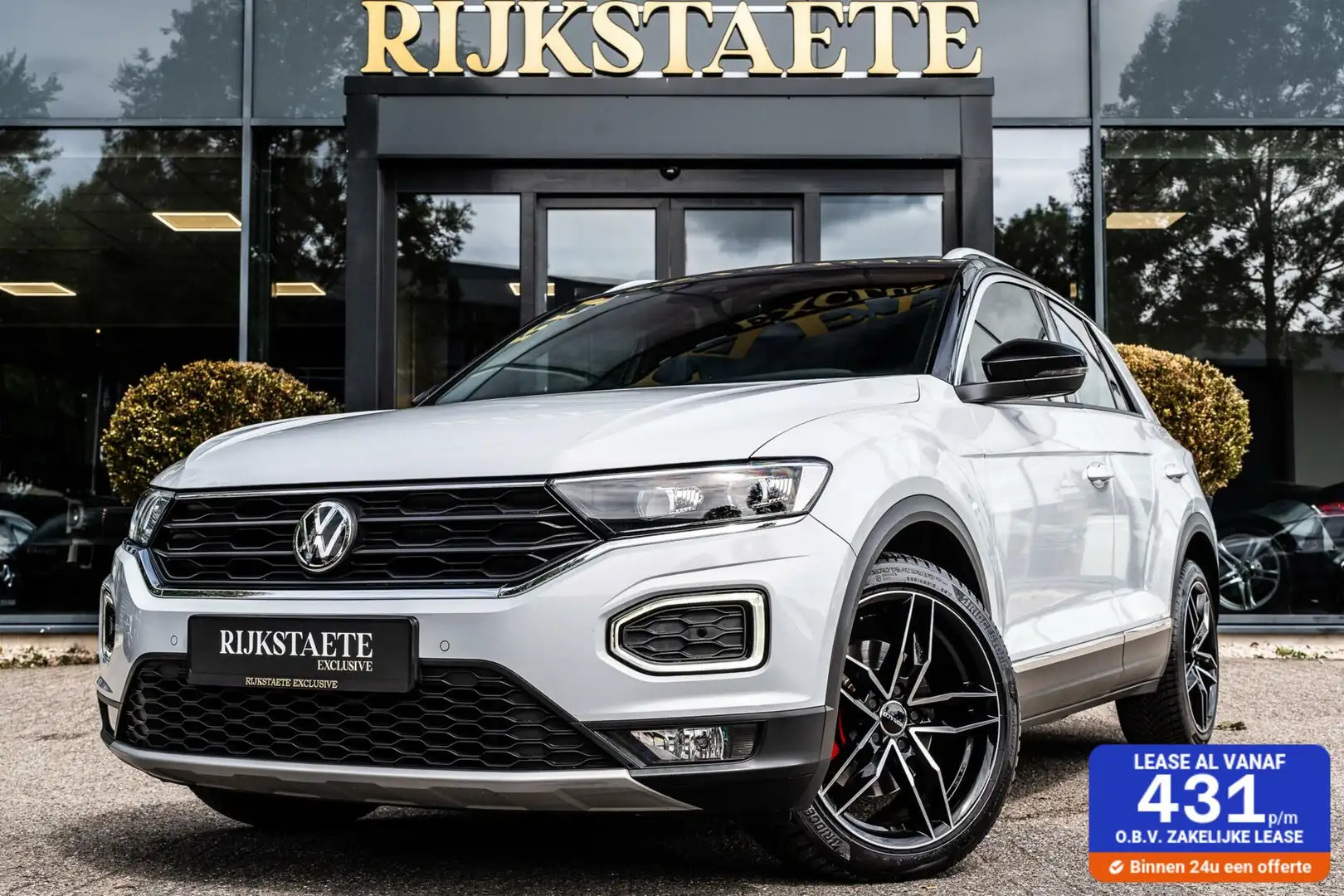 Volkswagen T-Roc 1.5 TSI R-Line|PANO|19''|ACC|NAV|CARPLAY Wit - 1