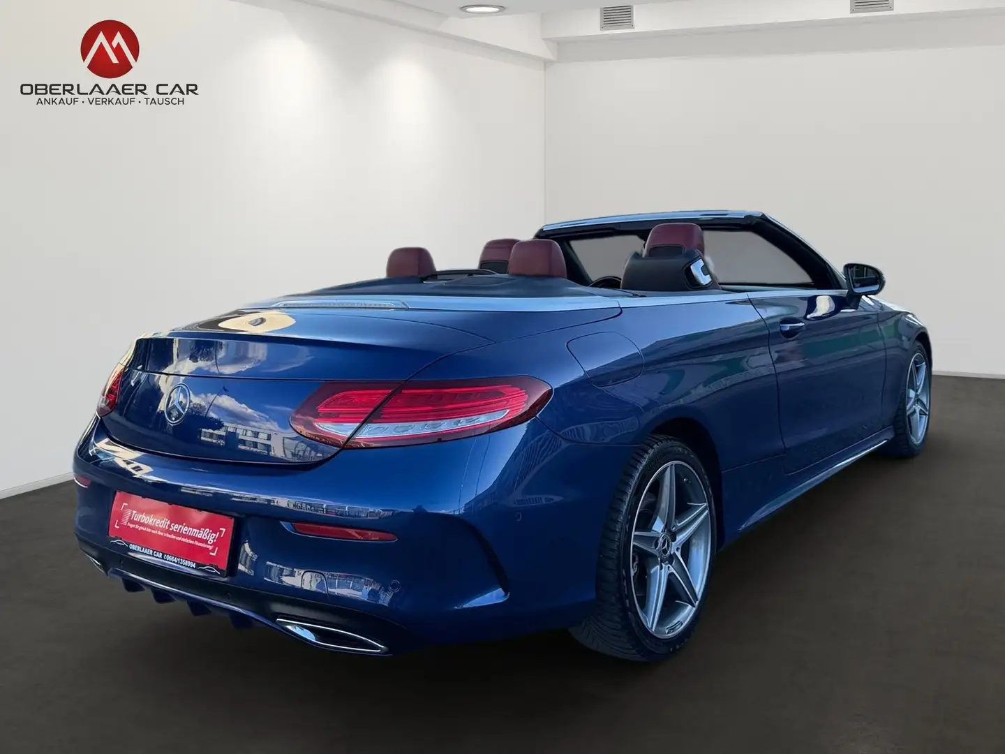 Mercedes-Benz C 220 C 220 d 4Matic Cabrio Aut. | AMG-Line | Blau - 2