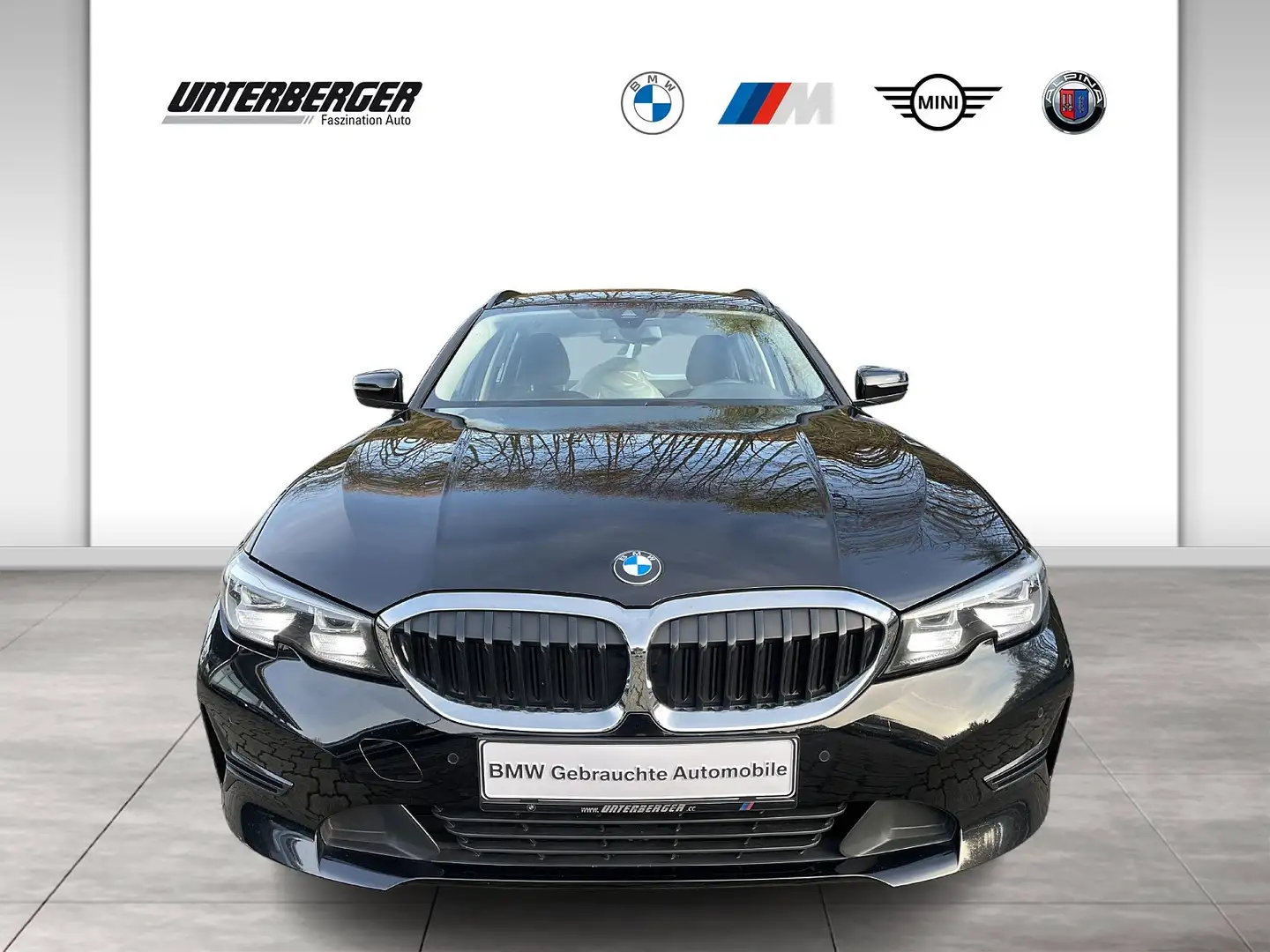 BMW 318 d Touring Advantage-Apple Car Play-BMW Live Cockpi Noir - 2