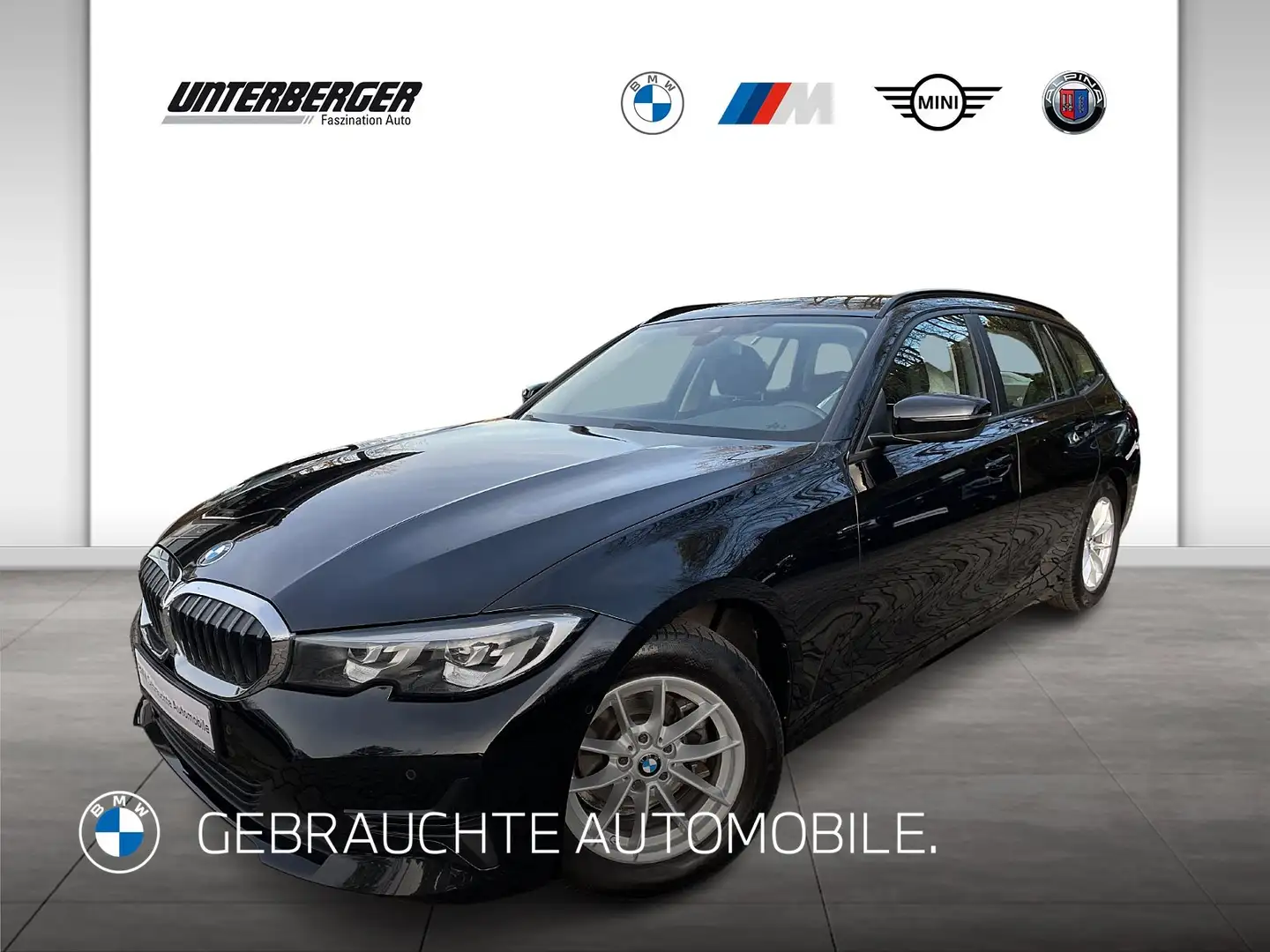 BMW 318 d Touring Advantage-Apple Car Play-BMW Live Cockpi Noir - 1