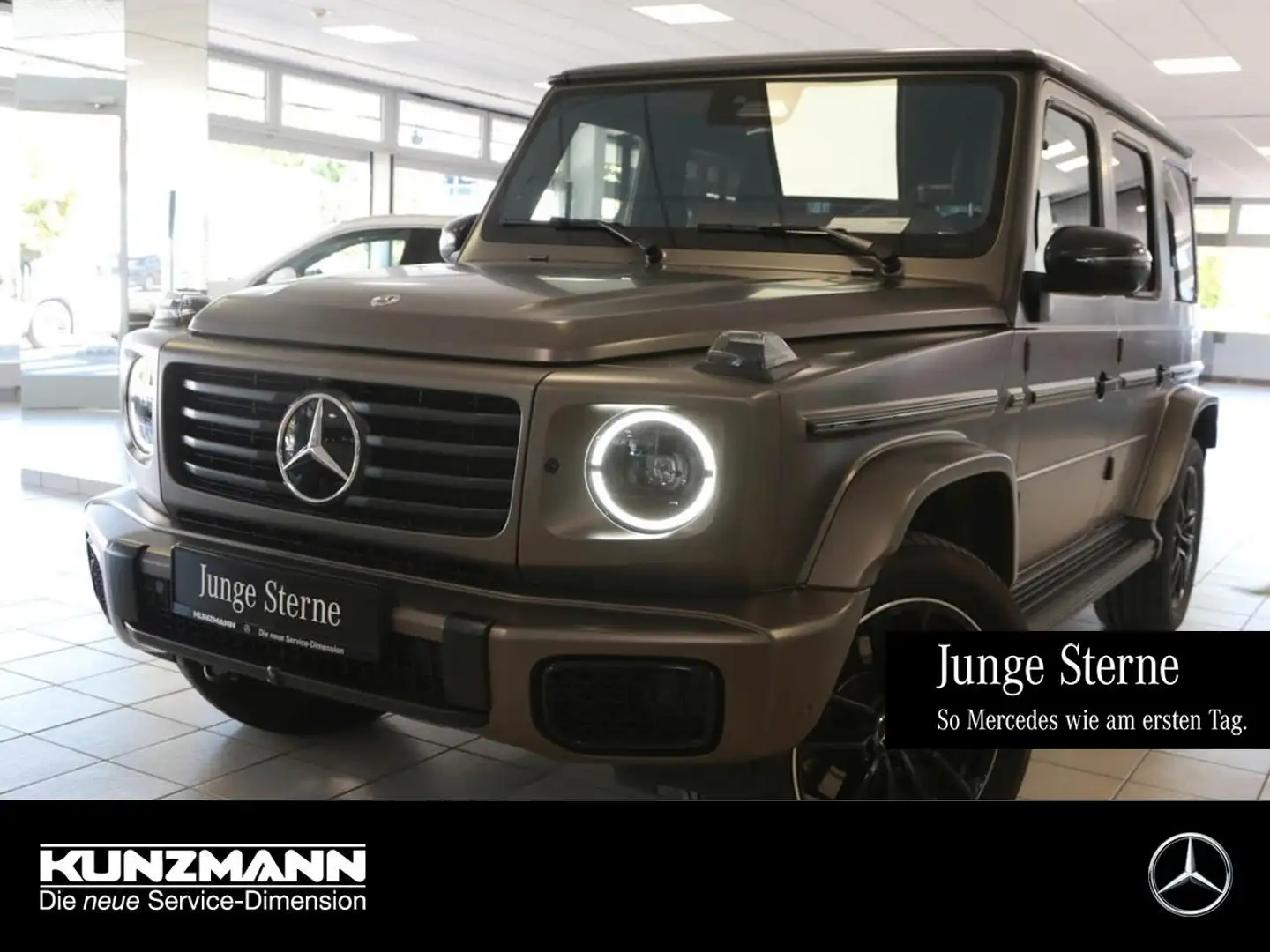 Mercedes-Benz G 500 AMG Night Schiebedach Standhzg 360° AHK Gris - 1
