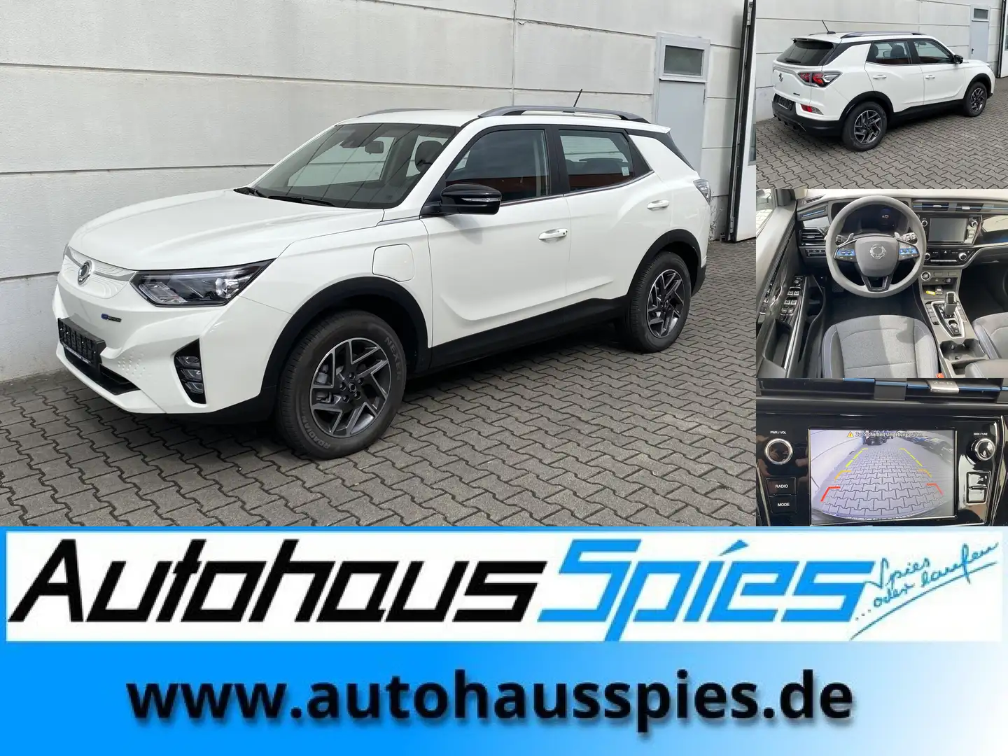 SsangYong Korando E-Motion Bronze WärmeP RKam CarPlay AndAuto Alb - 1