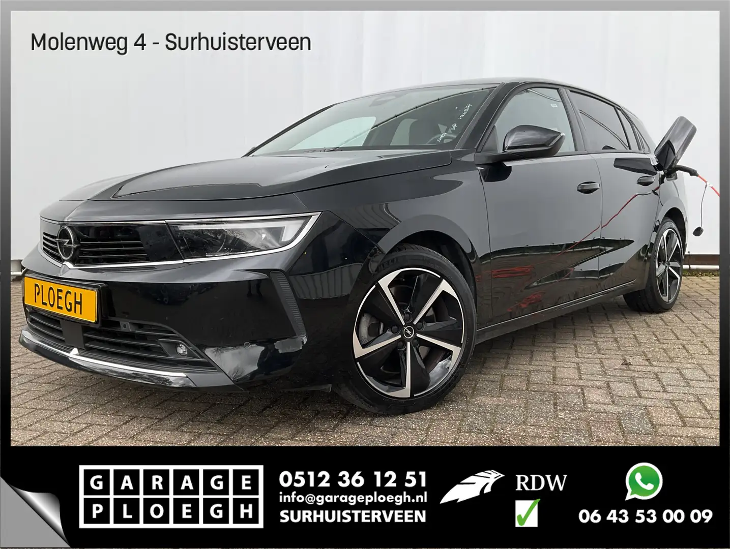 Opel Astra 1.6 260pk Plug-in Hybrid Edition Apple-Navi Stuur/ Zwart - 1