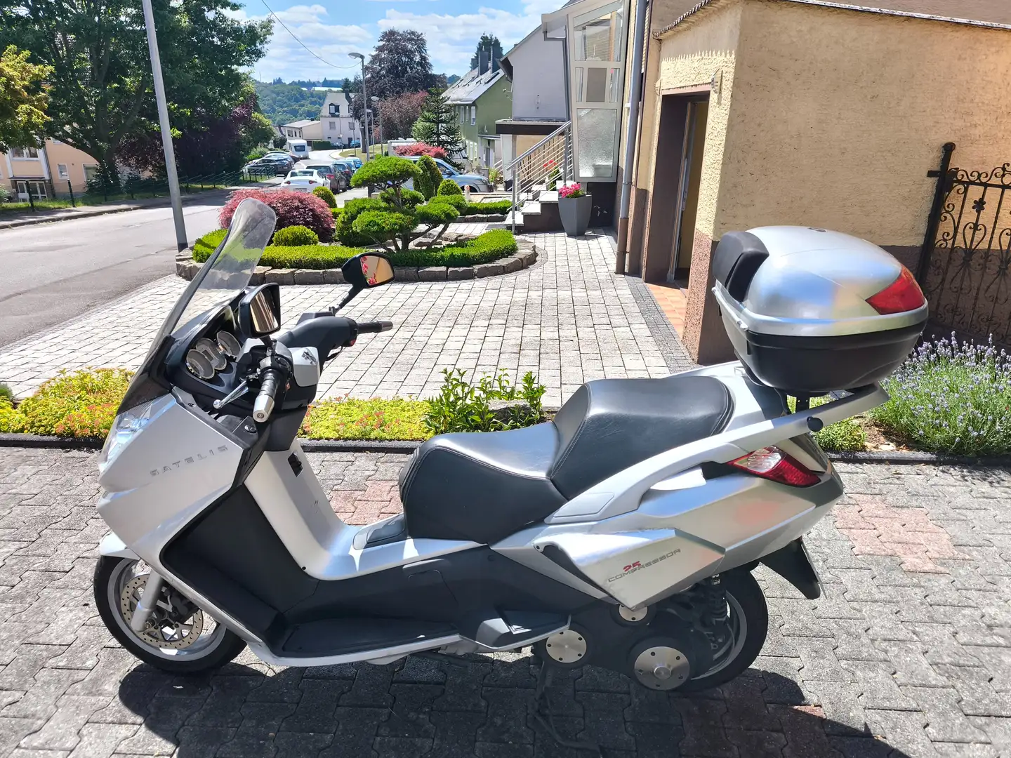Peugeot Satelis 125 Compressor Argent - 1