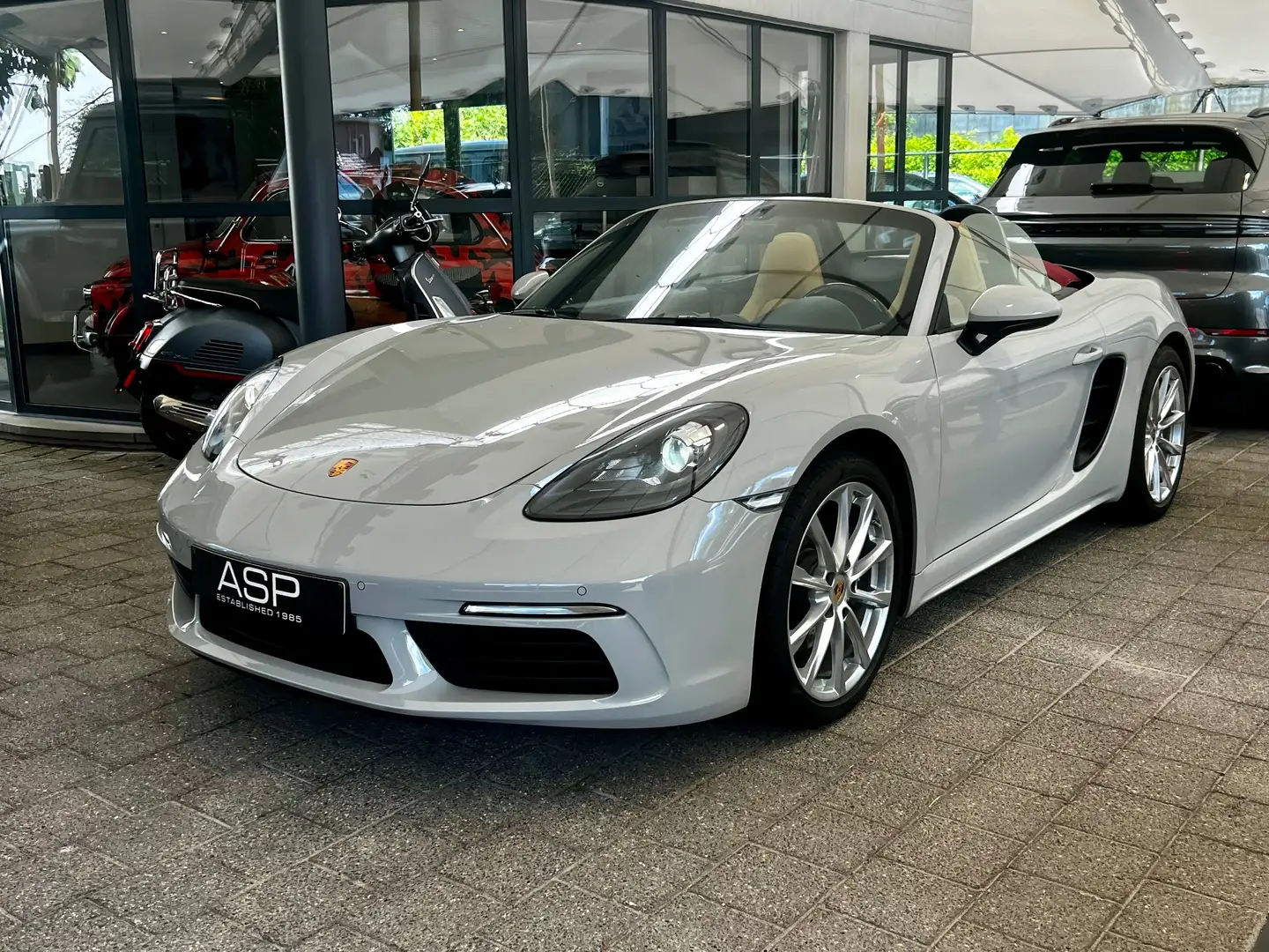 Porsche 718 Boxster 2.0 Turbo PDK| 9.000 km | 1 eigenaar | BTW Gris - 1