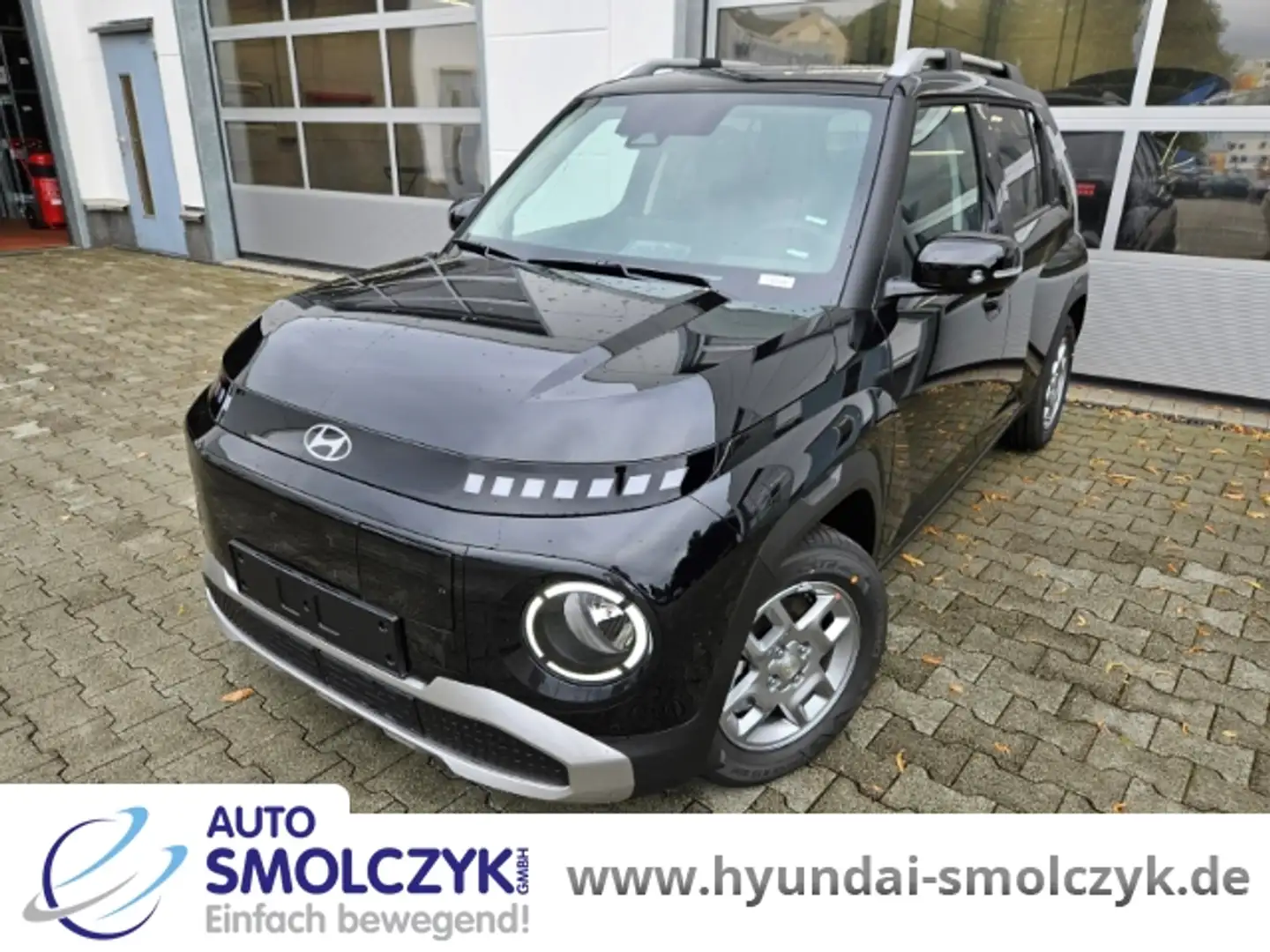 Hyundai Inster 42kWh TREND NAVI+WÄRMEPUMPE+ SOFORT Чорний - 1