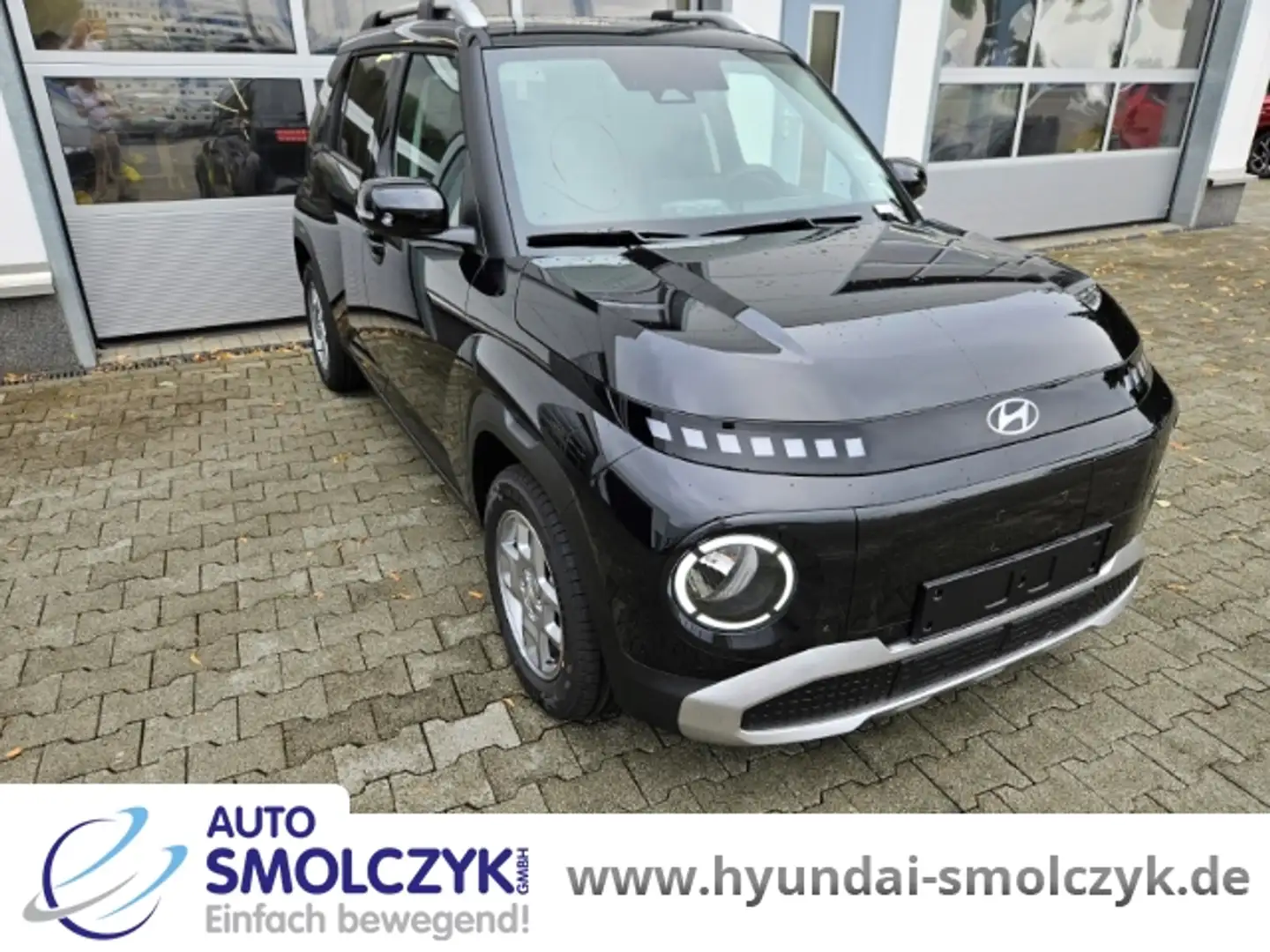 Hyundai Inster 42kWh TREND NAVI+WÄRMEPUMPE+ SOFORT Чорний - 2