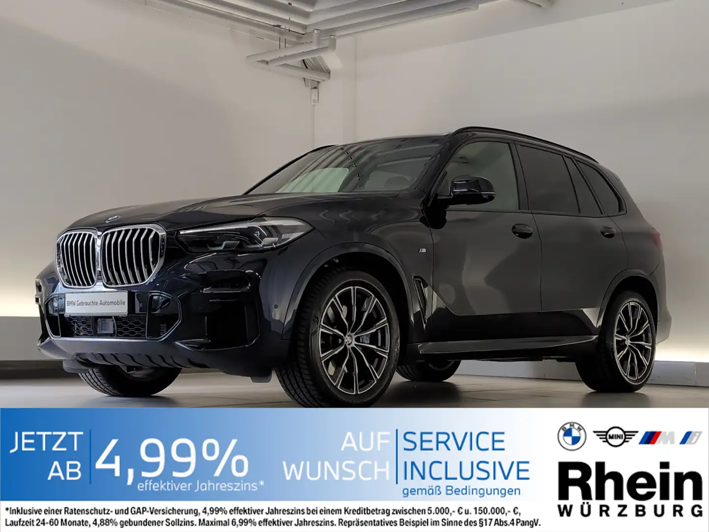 BMW X5 xDrive30d M Sportpaket Sportsitze/DAB/SHZ Sportsit Schwarz - 1