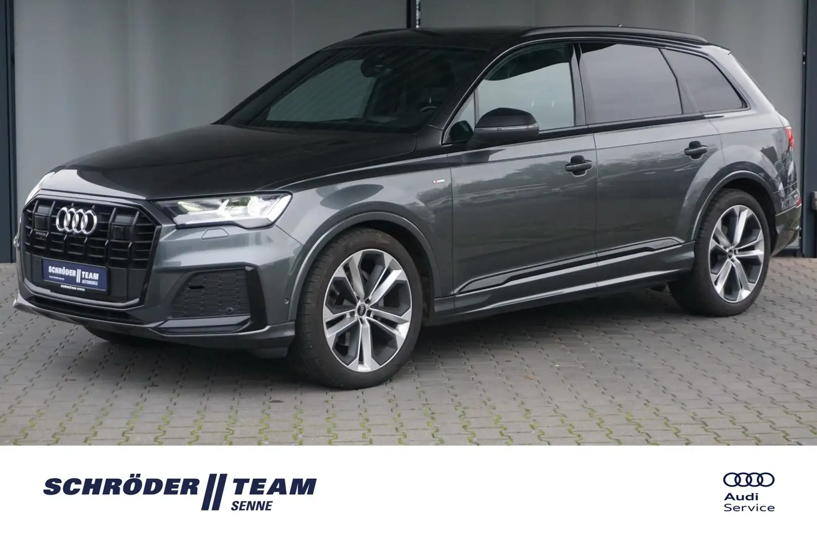 Audi Q7 50 TDI quattro S line Assist+ AHK BO LED HUD A Grau - 1