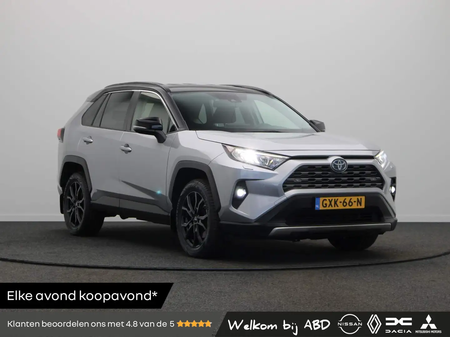 Toyota RAV 4 2.5 Hybrid AWD Dynamic | 10 Jaar Garantie! | Bi-To Gris - 1