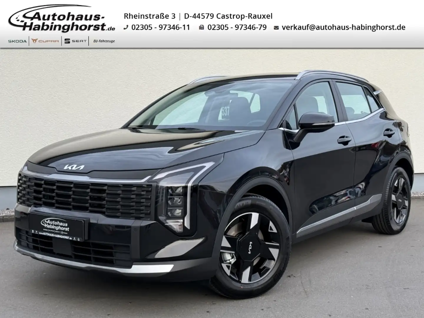 Kia Sportage 1.6 T-GDI DCT LX Plus FL MJ26 ACC SHZ PDC LED Noir - 1