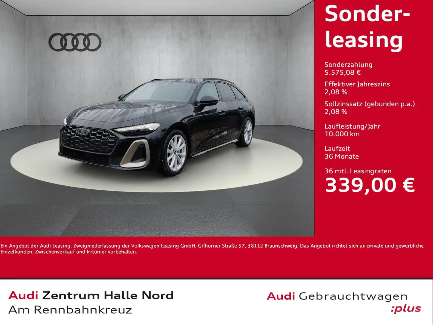 Audi A5 Avant TFSI quattro 150 kW edition one S tronic Schwarz - 1