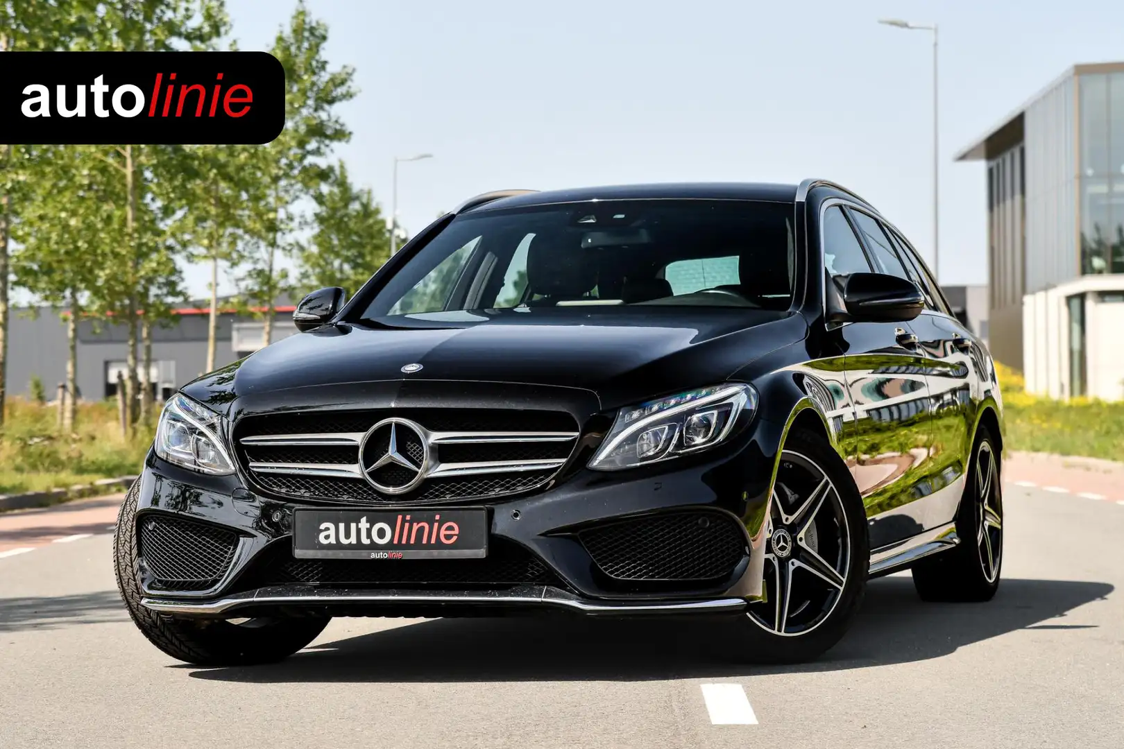 Mercedes-Benz C 180 Estate AMG. Leder, Sfeer, Intelligent light, Stoel Zwart - 1
