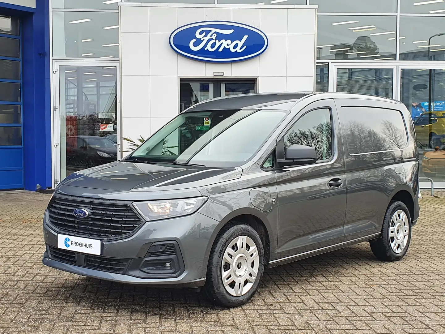 Ford Transit Connect 1.5 EcoB PHEV Plug-In Hybride Direct leverbaar. Ge Grijs - 1