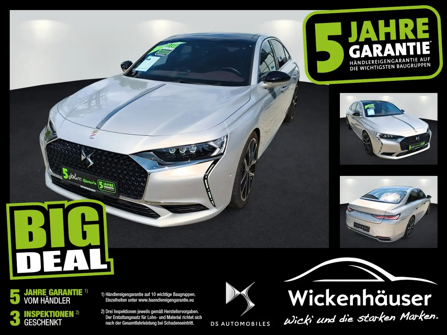 DS Automobiles DS 9 DS9 360 Rivoli E-Tense Rückfahrkamera mit 360° Silber - 1
