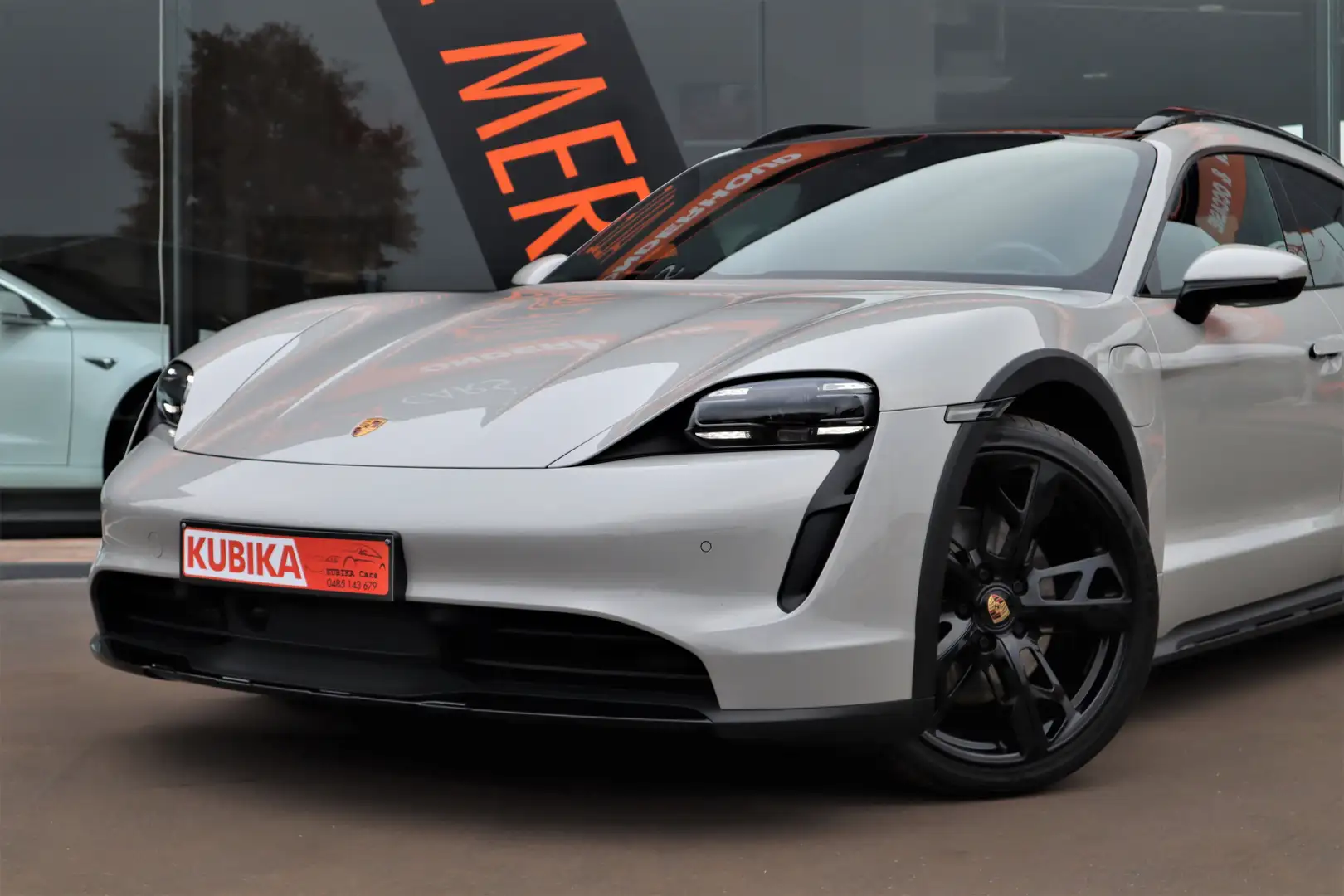 Porsche Taycan 4 Cross Turismo *BTW* CRAYON* Grijs - 2