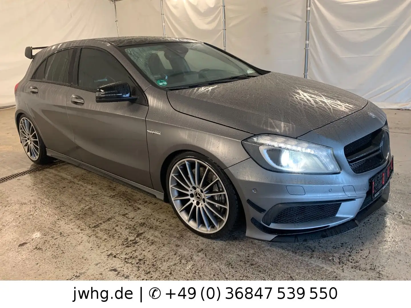 Mercedes-Benz A 45 AMG 4M Performance-Si 19"Pano Distr+ Memory Grau - 2