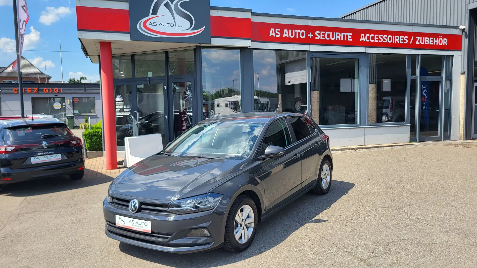 Volkswagen Polo Polo 1.0i Trendline Gris - 1