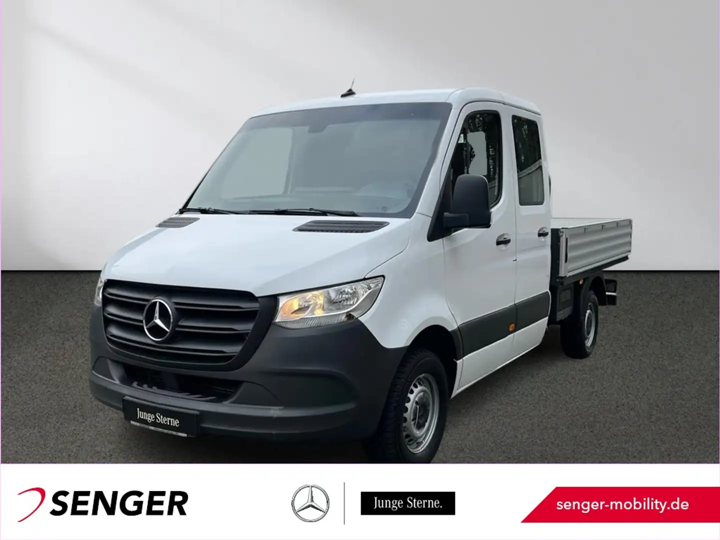 Mercedes-Benz Sprinter 316 CDI Pritsche L2 Klima Radio AHK3,5t Blanc - 1