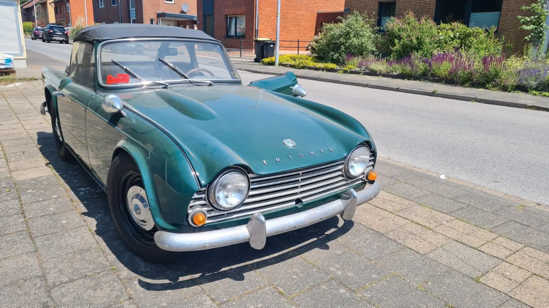 Triumph TR4 Tüv Neu Grün - 2