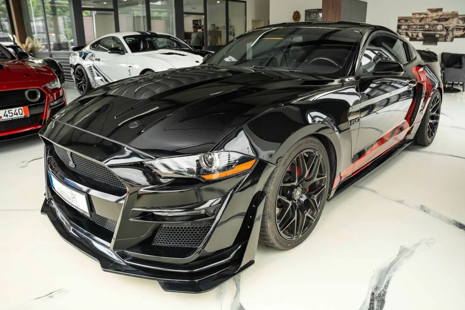 Ford Mustang GT 5,0 Gt 500 SHELBY PREMIUM KAMERA LED Schwarz - 1