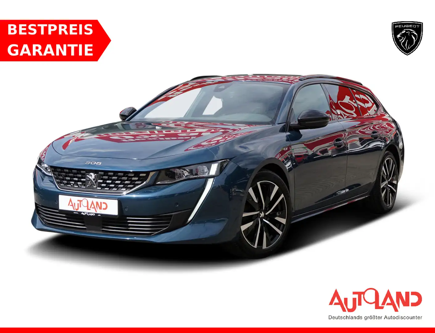 Peugeot 508 SW GT 1.6 PureTech Navi ACC LED Sitzheizung Blauw - 1