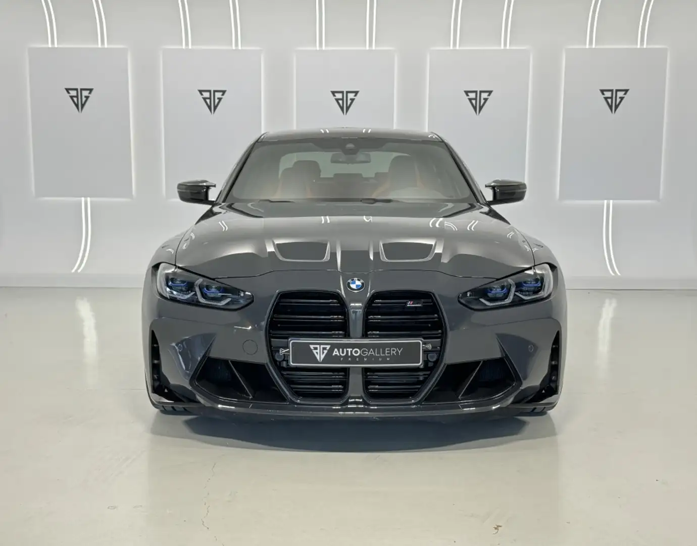 BMW M3 Competition Gris - 2