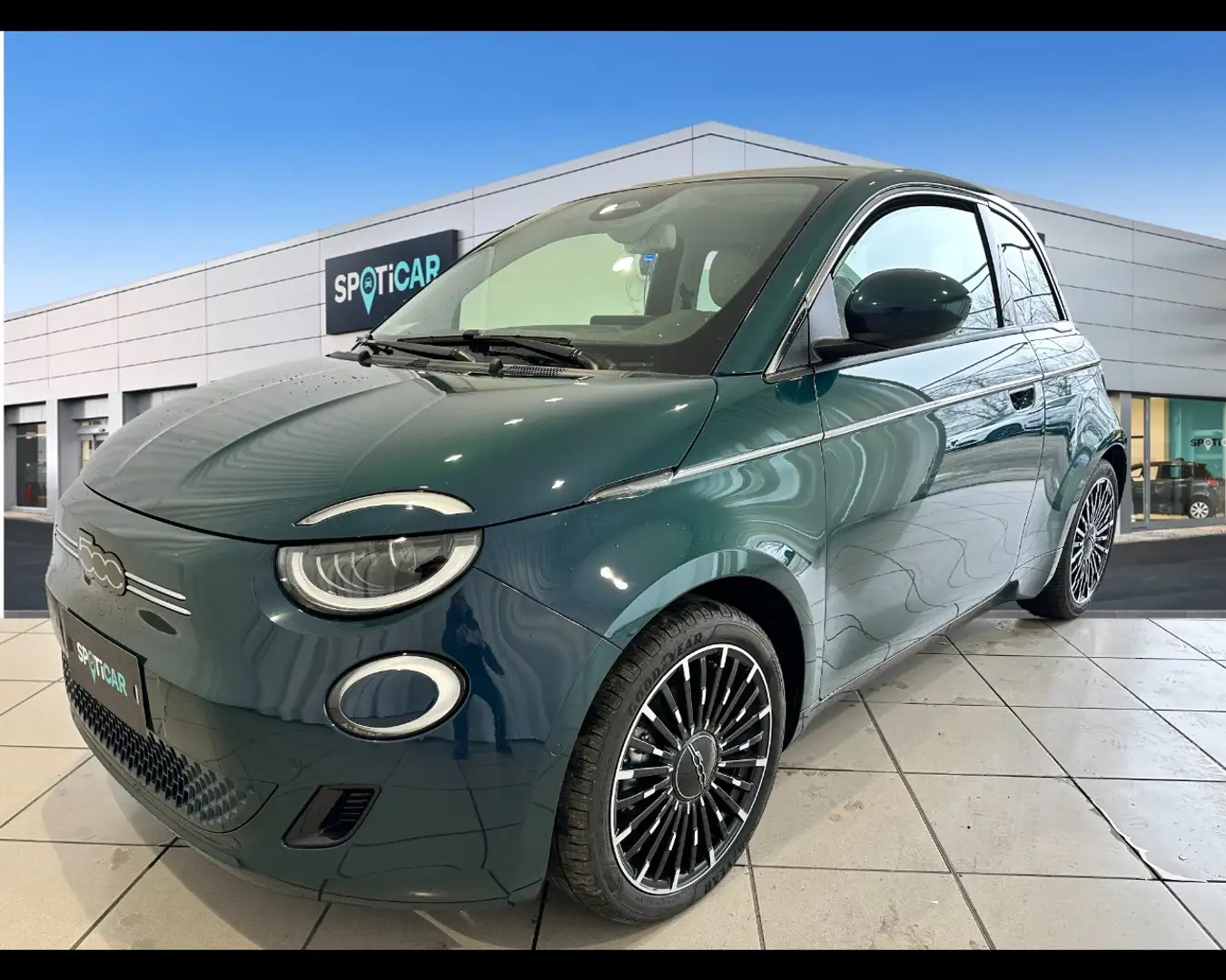 Fiat 500e 42 kWh  La Prima Blu/Azzurro - 1