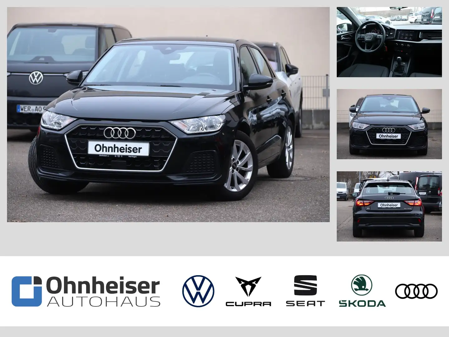 Audi A1 Sportback 30 TFSI advanced SHZ*KLIMA*GRA*ALU Schwarz - 1
