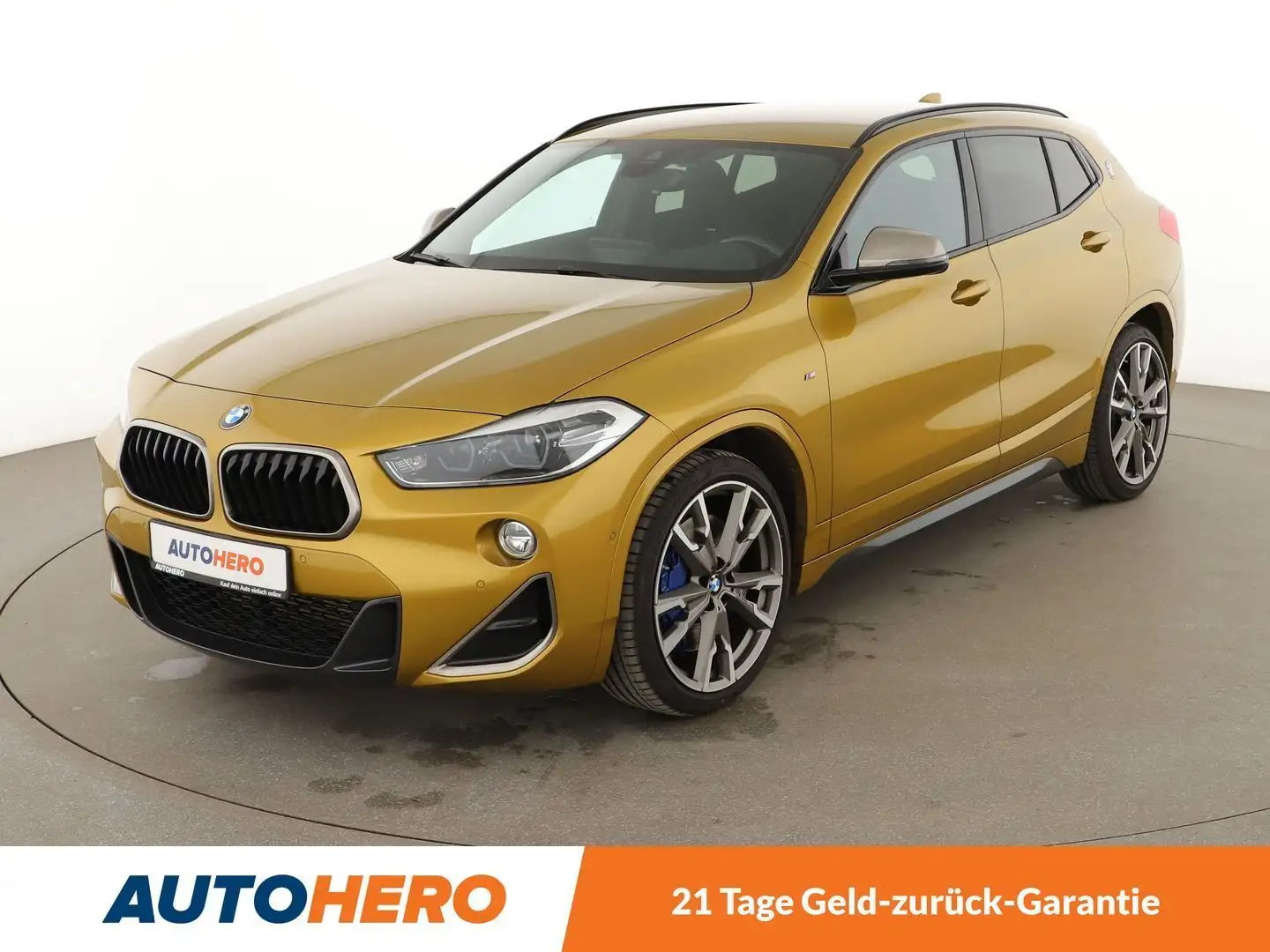 BMW X2 M M35i Aut.*NAVI*ACC*LED*HUD*CAM*PDC* Jaune - 1