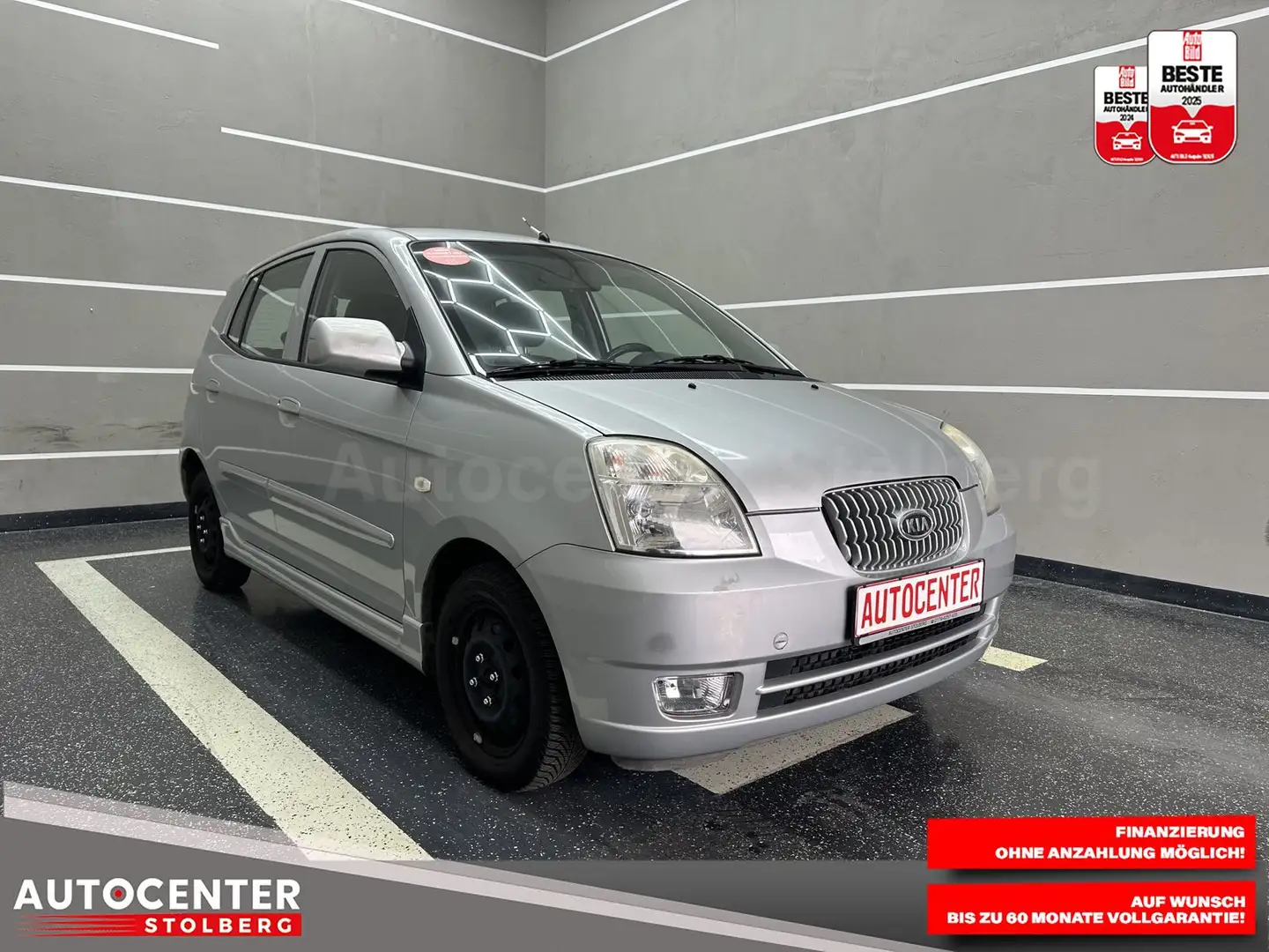 Kia Picanto 1.1 EX "KLIMA-SITZH-AUX IN-TÜV NEU" Silber - 2