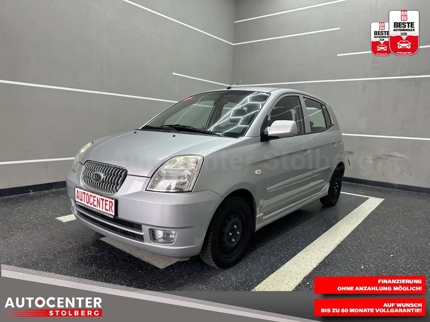 Kia Picanto 1.1 EX "KLIMA-SITZH-AUX IN-TÜV NEU" Silber - 1