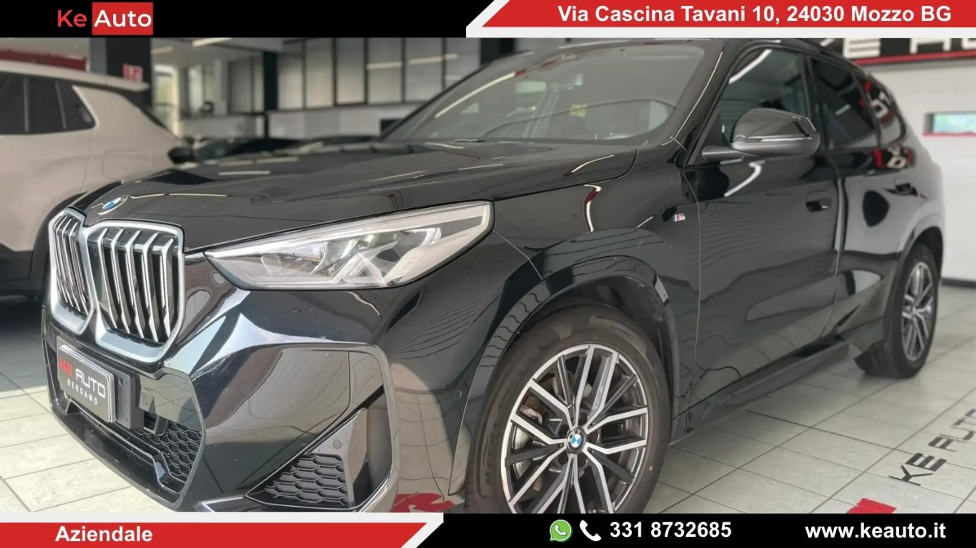 BMW X1 X1 U11 xdrive20d mhev 48V MSport auto Noir - 1