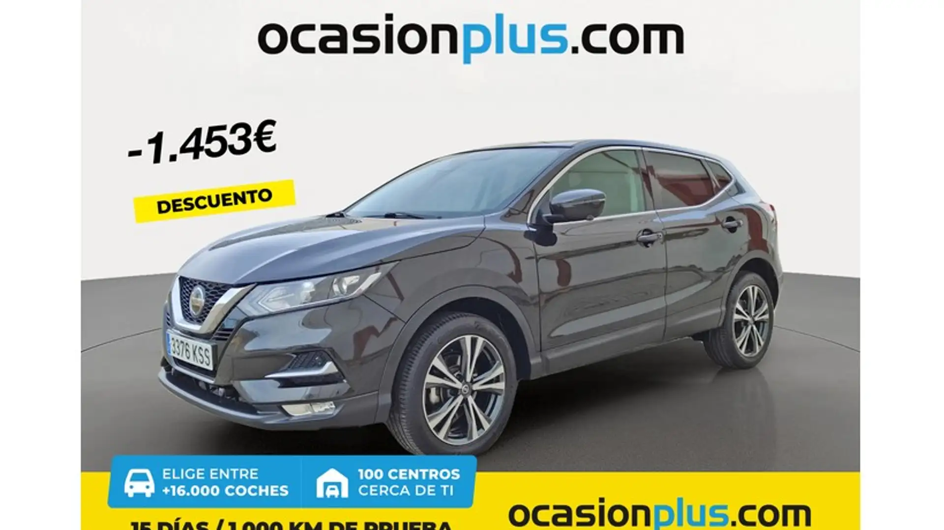 Nissan Qashqai 1.3 DIG-T Acenta 4x2 103kW Zwart - 1