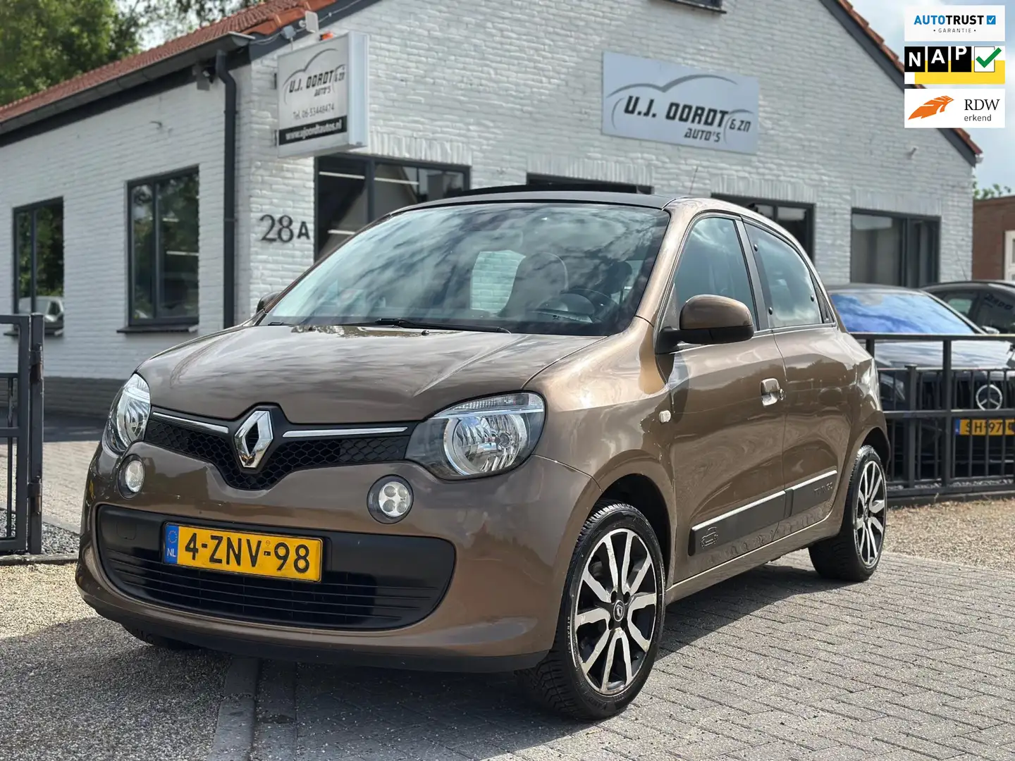 Renault Twingo 1.0 SCe Expression open dak ! Brun - 1
