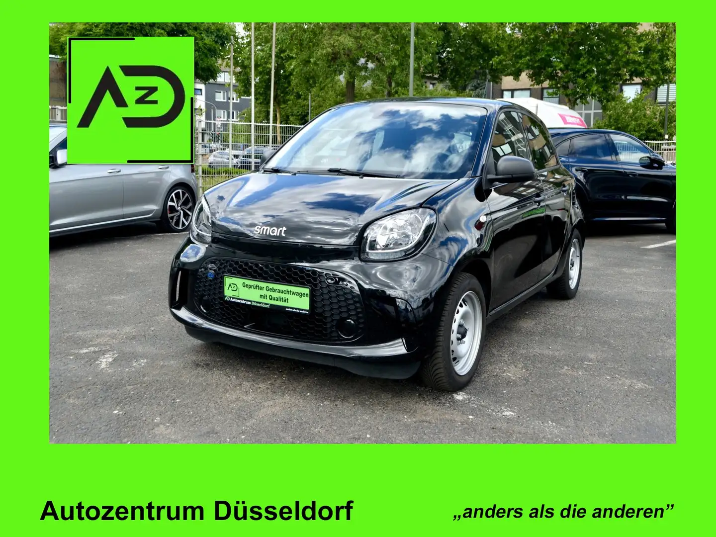 smart forFour EQ *KLIMAAUTOMATIK*SITZHEIZUNG*GANZJ.REI* Schwarz - 1