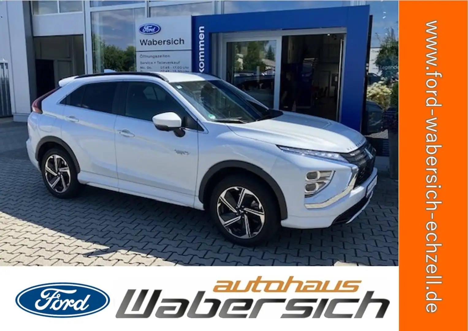 Mitsubishi Eclipse Cross Top Hybrid 4WD *LED*NAVI*Kamera*Leder*Sitzheizung* Weiß - 1